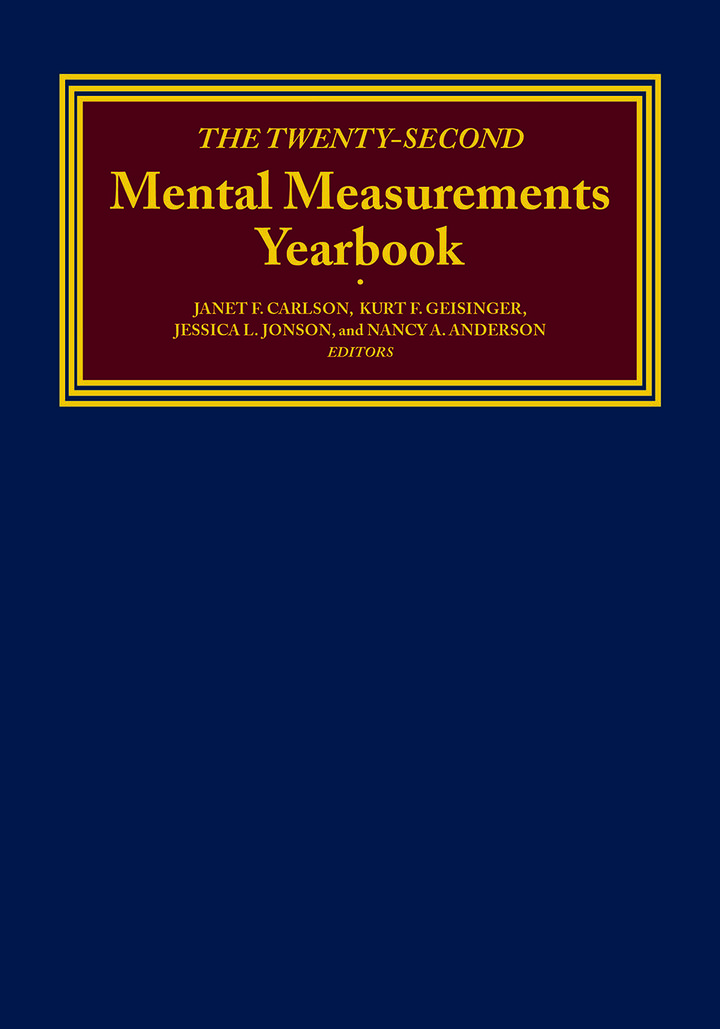 22nd Mental Measurements Yearbook
