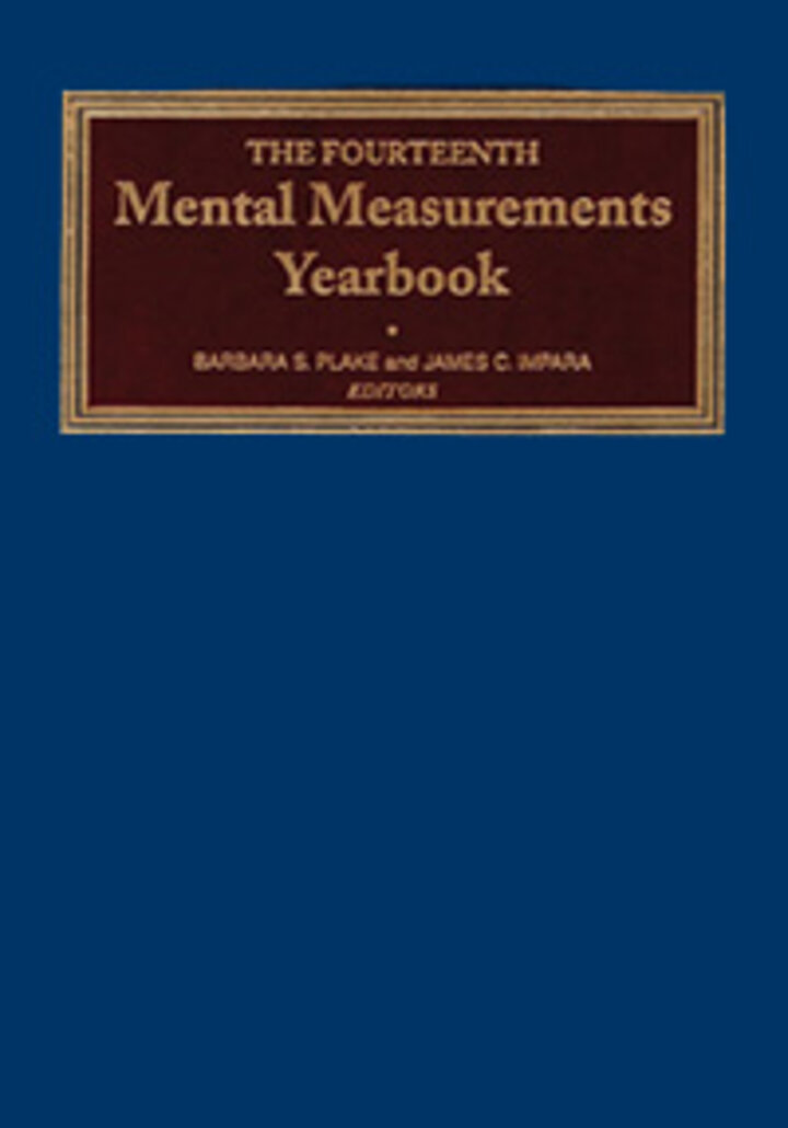 The Fourteenth Mental Measurements Yearbook