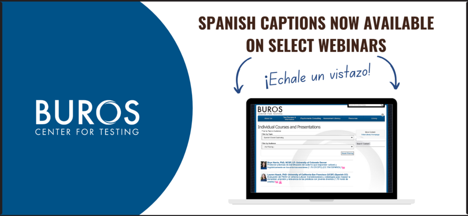 Spanish-captioned Webinars Available